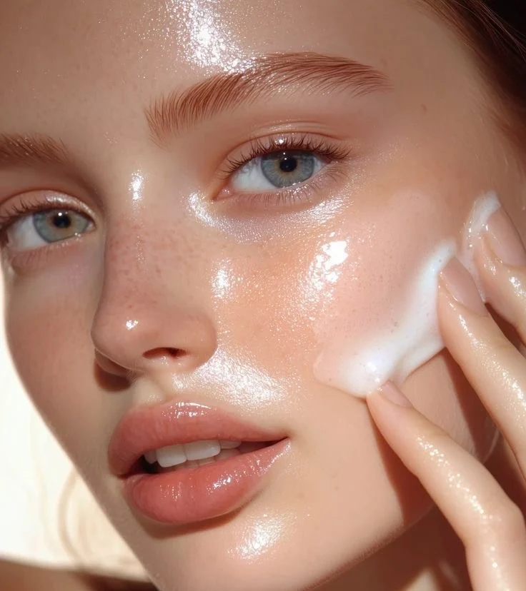 Refined, smooth skin close-up